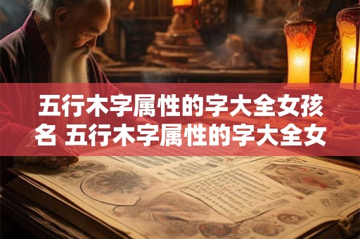 五行木字属性的字大全女孩名 五行木字属性的字大全女孩名字有哪些