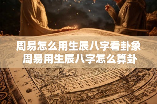 周易怎么用生辰八字看卦象 周易用生辰八字怎么算卦象