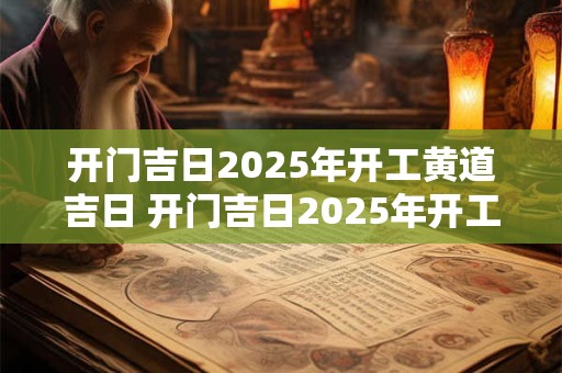 开门吉日2025年开工黄道吉日 开门吉日2025年开工黄道吉日有哪几天