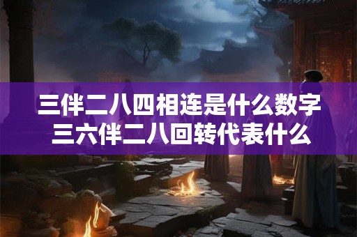 三伴二八四相连是什么数字 三六伴二八回转代表什么生肖