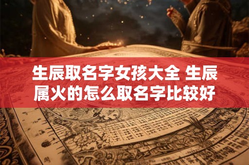 生辰取名字女孩大全 生辰属火的怎么取名字比较好