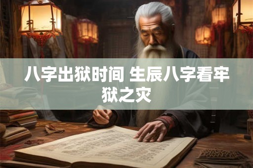 八字出狱时间 生辰八字看牢狱之灾