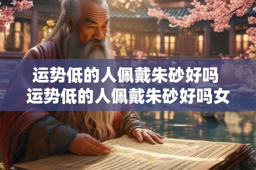 运势低的人佩戴朱砂好吗 运势低的人佩戴朱砂好吗女生