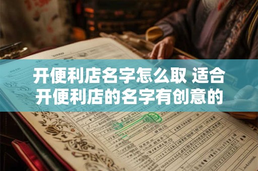 开便利店名字怎么取 适合开便利店的名字有创意的
