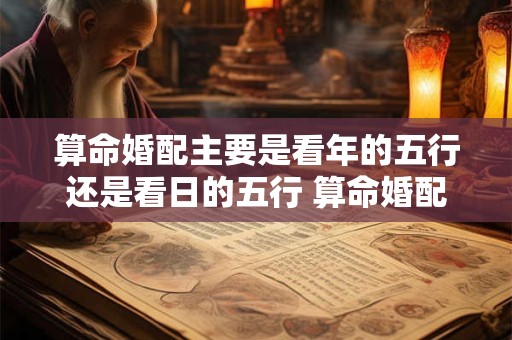 算命婚配主要是看年的五行还是看日的五行 算命婚配主要是看年的五行还是看日的五行好