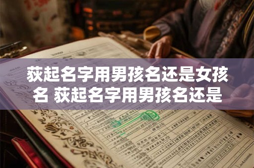 荻起名字用男孩名还是女孩名 荻起名字用男孩名还是女孩名字