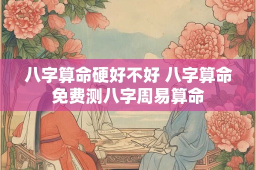八字算命硬好不好 八字算命免费测八字周易算命