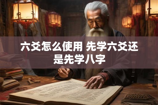 六爻怎么使用 先学六爻还是先学八字