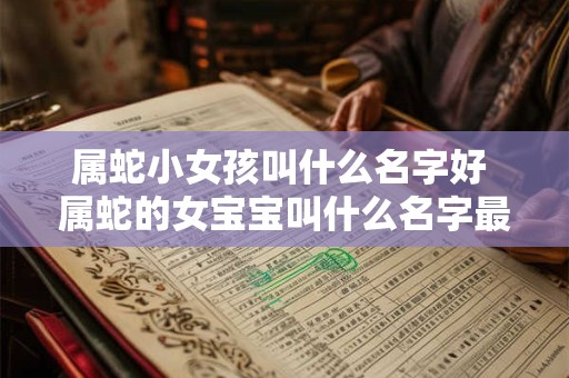属蛇小女孩叫什么名字好 属蛇的女宝宝叫什么名字最好