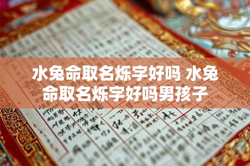 水兔命取名烁字好吗 水兔命取名烁字好吗男孩子