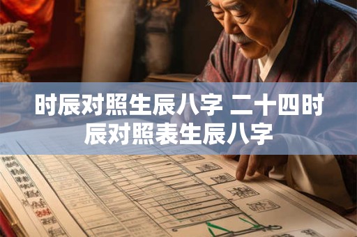 详细阅读:时辰对照生辰八字 二十四时辰对照表生辰八字 时辰对照生辰八字 二十四时辰对照表生辰八字