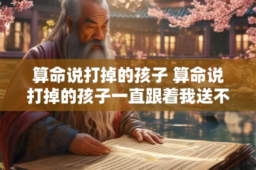 算命说打掉的孩子 算命说打掉的孩子一直跟着我送不走