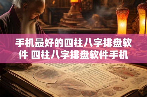 手机最好的四柱八字排盘软件 四柱八字排盘软件手机版3.0.0
