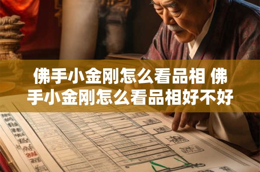 佛手小金刚怎么看品相 佛手小金刚怎么看品相好不好
