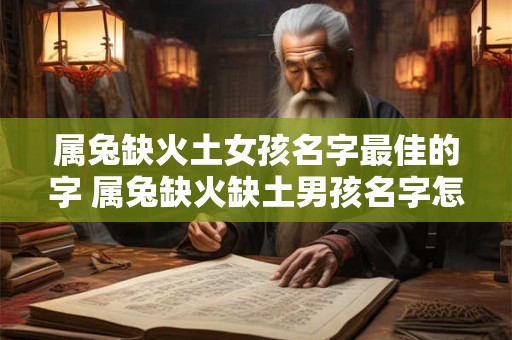 属兔缺火土女孩名字最佳的字 属兔缺火缺土男孩名字怎么取