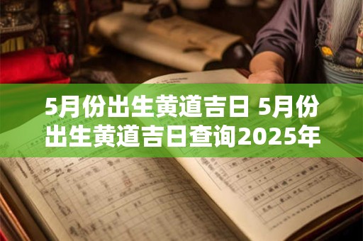 5月份出生黄道吉日 5月份出生黄道吉日查询2025年