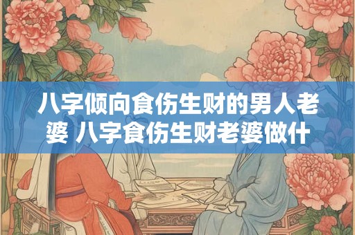 八字倾向食伤生财的男人老婆 八字食伤生财老婆做什么的