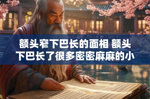 额头窄下巴长的面相 额头下巴长了很多密密麻麻的小痘痘怎么办