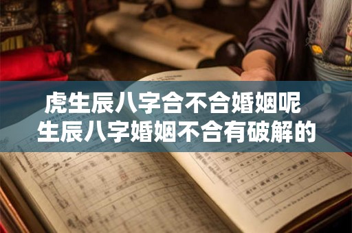 虎生辰八字合不合婚姻呢 生辰八字婚姻不合有破解的方法吗