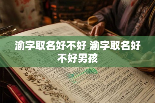 渝字取名好不好 渝字取名好不好男孩