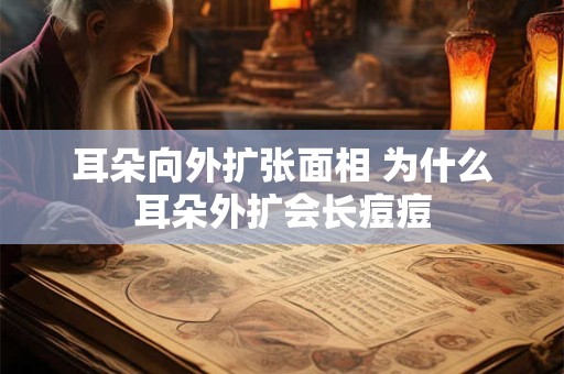 耳朵向外扩张面相 为什么耳朵外扩会长痘痘