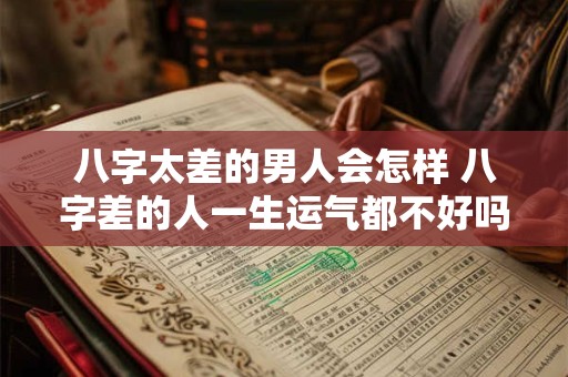 八字太差的男人会怎样 八字差的人一生运气都不好吗 八字太差的男人会怎样 八字差的人一生运气都不好吗