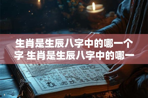 生肖是生辰八字中的哪一个字 生肖是生辰八字中的哪一个字代表