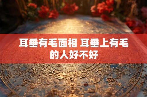 耳垂有毛面相 耳垂上有毛的人好不好