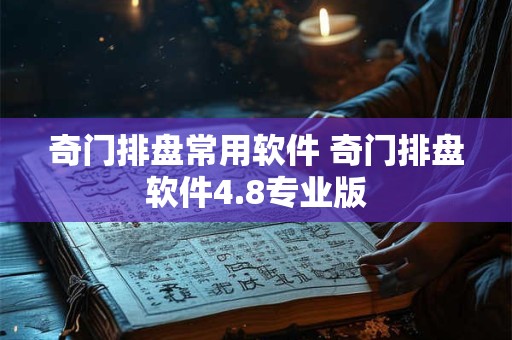 奇门排盘常用软件 奇门排盘软件4.8专业版 奇门排盘常用软件 奇门排盘软件4.8专业版