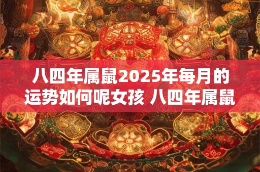 八四年属鼠2025年每月的运势如何呢女孩 八四年属鼠2025年每月的运势如何呢女孩命运