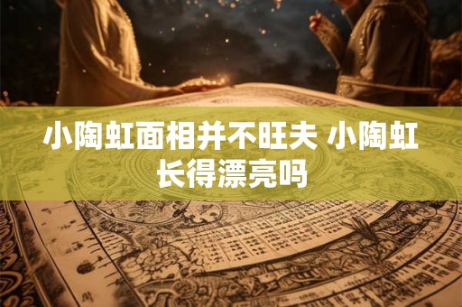 小陶虹面相并不旺夫 小陶虹长得漂亮吗