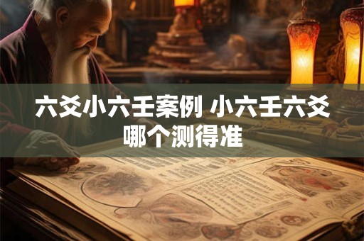 六爻小六壬案例 小六壬六爻哪个测得准