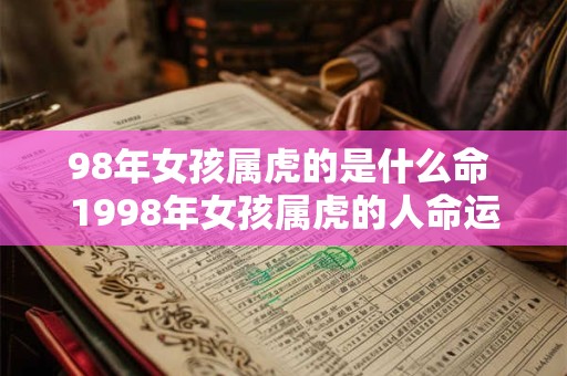 98年女孩属虎的是什么命 1998年女孩属虎的人命运怎么样