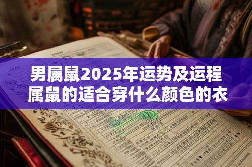 男属鼠2025年运势及运程 属鼠的适合穿什么颜色的衣服呢