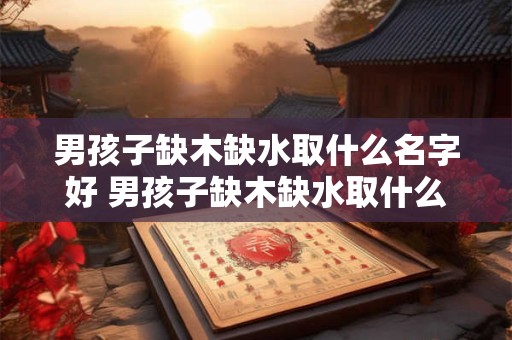 男孩子缺木缺水取什么名字好 男孩子缺木缺水取什么名字好一点