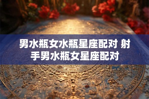 男水瓶女水瓶星座配对 射手男水瓶女星座配对
