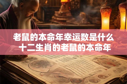 老鼠的本命年幸运数是什么 十二生肖的老鼠的本命年 好不好