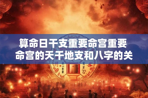 算命日干支重要命宫重要 命宫的天干地支和八字的关系