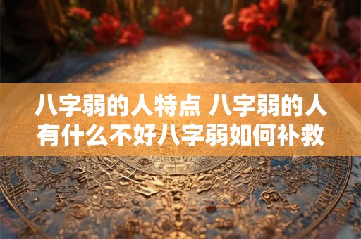八字弱的人特点 八字弱的人有什么不好八字弱如何补救