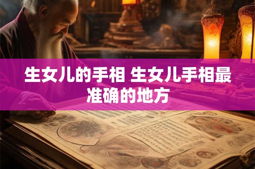 生女儿的手相 生女儿手相最准确的地方