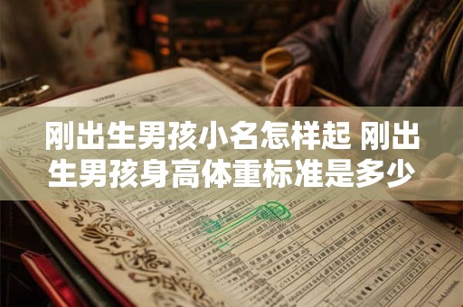 刚出生男孩小名怎样起 刚出生男孩身高体重标准是多少