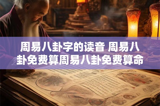 周易八卦字的读音 周易八卦免费算周易八卦免费算命