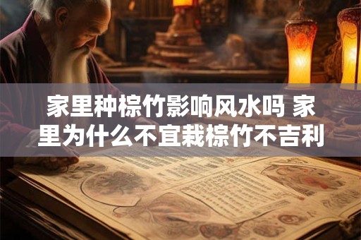 家里种棕竹影响风水吗 家里为什么不宜栽棕竹不吉利吗棕竹风水作用禁忌有哪些 家里种棕竹影响风水吗 家里为什么不宜栽棕竹不吉利吗棕竹风水作用禁忌有哪些