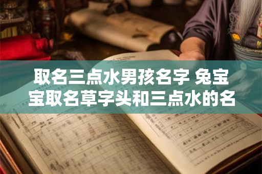 取名三点水男孩名字 兔宝宝取名草字头和三点水的名字