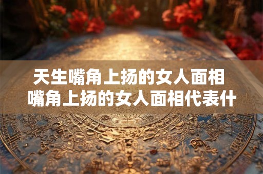 天生嘴角上扬的女人面相 嘴角上扬的女人面相代表什么