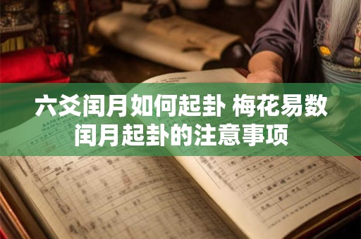 六爻闰月如何起卦 梅花易数闰月起卦的注意事项