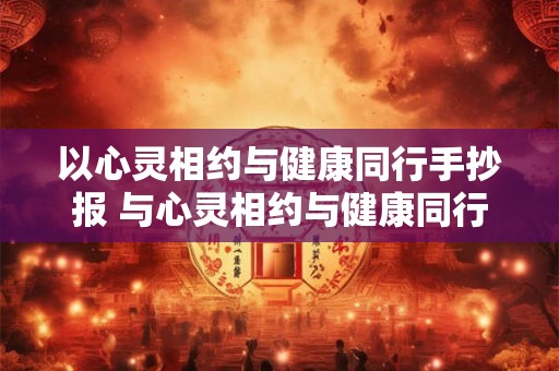 以心灵相约与健康同行手抄报 与心灵相约与健康同行手抄报内容 文字