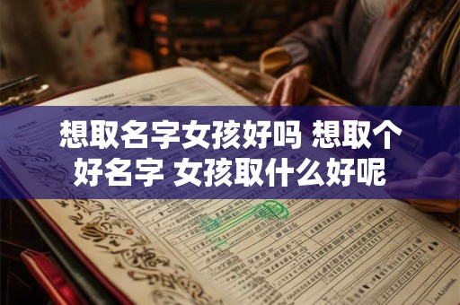 想取名字女孩好吗 想取个好名字 女孩取什么好呢
