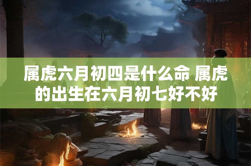 属虎六月初四是什么命 属虎的出生在六月初七好不好