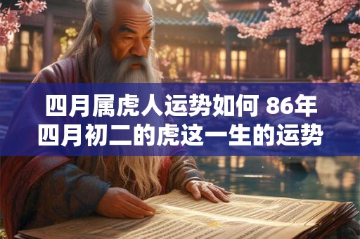 四月属虎人运势如何 86年四月初二的虎这一生的运势